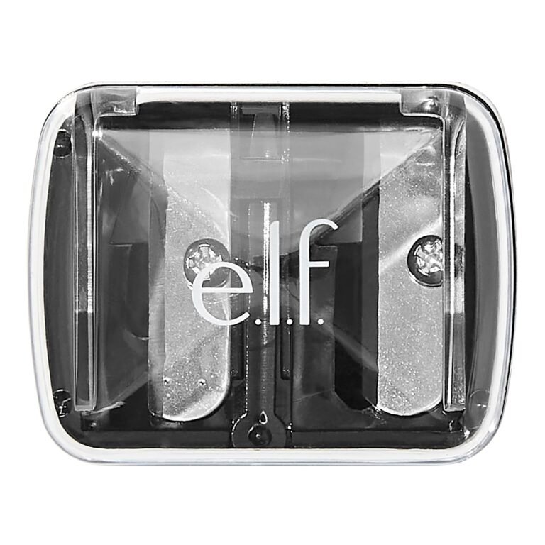 e.l.f. Dual-Pencil Sharpener, Convenient, Essential Tool, Sharpens, Easy to Clean, Travel-Friendly, Compact