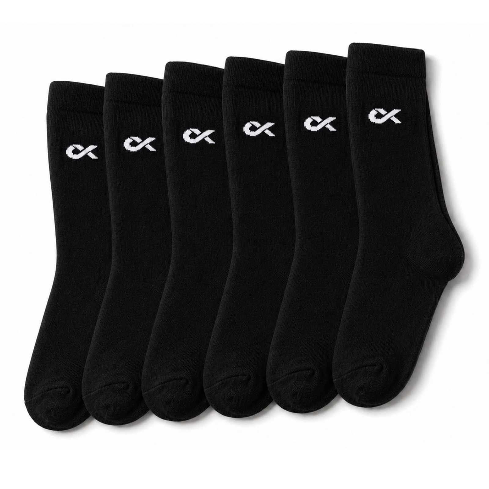 XJARVIS Texas Men’s Solid Calf Crew Combed Full Length Cotton Formal Socks, Odour Free & Breathable, Free Size – Ideal for Home, Office Wear (WHITE/GREY/BLACK)