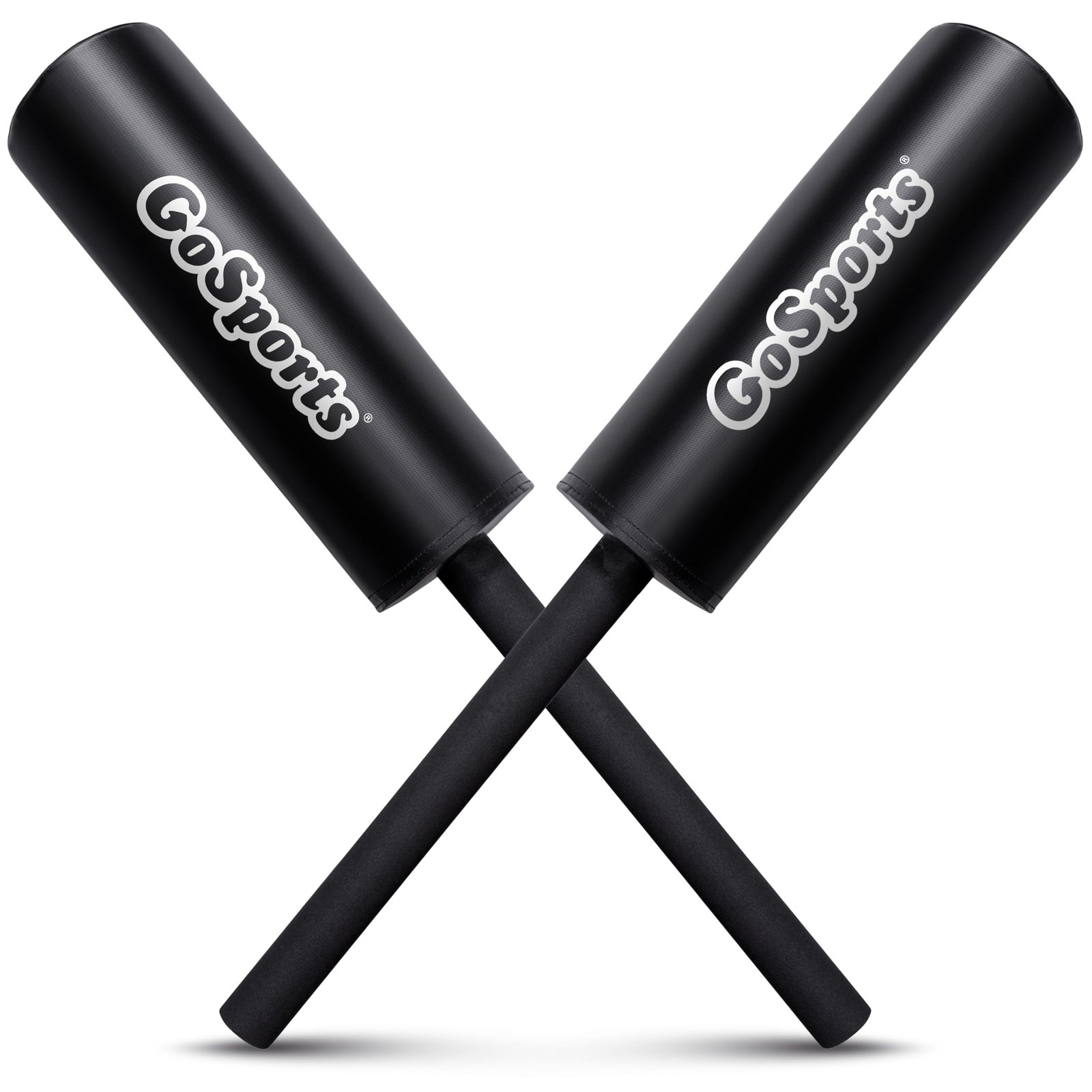 GoSports Padded Blocking Guards – 2 Pack, Great Defender Simulation for Martial Arts & Sports Training (Basketball, Football, Lacrosse, MMA and More), Black