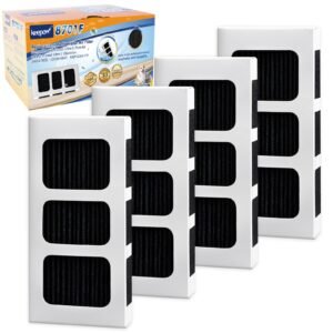 KEEPOW Paultra2 Refrigerator Air Filter Compatible with Frigidaire