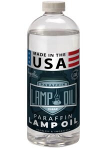 Liquid Paraffin Lamp Oil – Clear Smokeless, Odorless, Ultra Clean Burning Fuel for Indoor and Outdoor Use – Highest Purity Available – 32oz – by Hyoola Candles