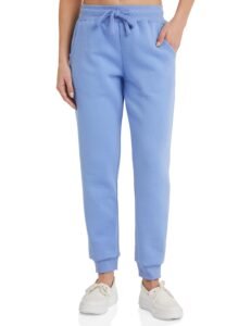 Amazon Brand – Symbol Women Jogger Track Pants | Ankle Length | Regular Fit | Fleece (Available in Plus Sizes)