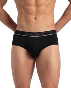 Jockey 8037 Men Super Combed Cotton Solid Brief with Ultrasoft Waistband