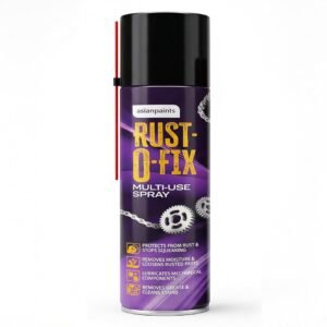 Asian Paints Rust-O-Fix Multi-Use Spray – 500ml | Protects from Rust, Removes Moisture & Sticky Residue | Lubricates, Cleans & Loosens Jammed Parts | For Home Improvement & Auto Maintenance