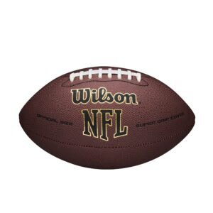 Wilson Sporting Goods NFL Super Grip Official Size Composite Football , Brown