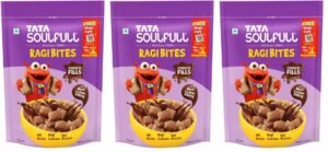 Tata Soulfull Ragi Bites Choco Fills, 500g (Pack of 3)
