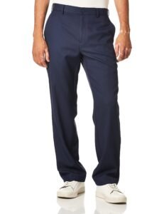 PGA TOUR Men’s Flat Front Golf Pant With Expandable Waistband