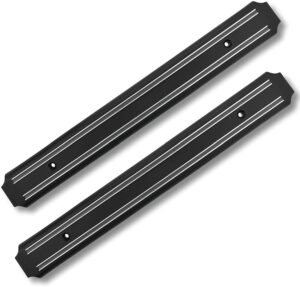 33cm (2 Pcs) Magnetic Knife Holder, Magnetic Knife Bar, Magnetic Knife Storage Strip, Magnet Kitchen Knife Holder, Knife Rack Strip Patti 13 I…