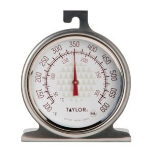 Taylor 3506 Stainless Steel Precision Oven Dial Thermometer, Pack Of 1
