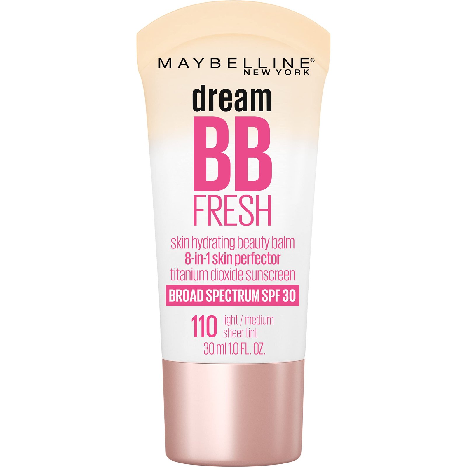 Maybelline Dream Fresh Dewy BB Cream, Light/Medium, 30ml