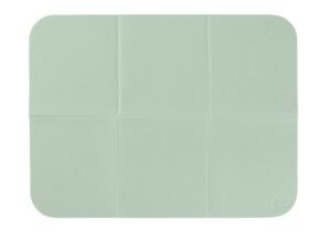 Ubbi Moving Diaper Changing Mat, Portable Baby Changing Mat, Travel Accessories for Babies, Sage