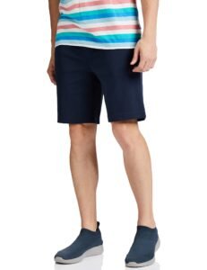 Jockey AM14 Men Super Combed Cotton Rich Straight Fit Shorts with Zipper Pockets