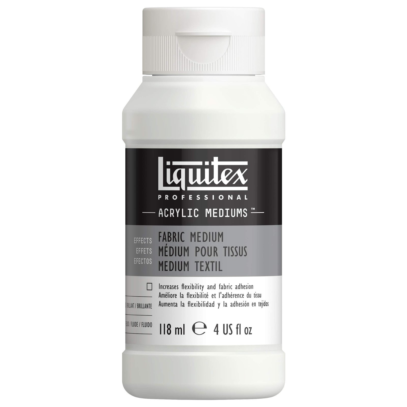 Liquitex Professional Fabric Effects Medium, 4-oz