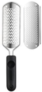 Beauté Secrets Essentials Pedicure Foot File Callus Remover, Foot Scrubber Removes Hard Skin, Can Be Used On Both Dry And Wet Feet, Foot Rasp (Black)
