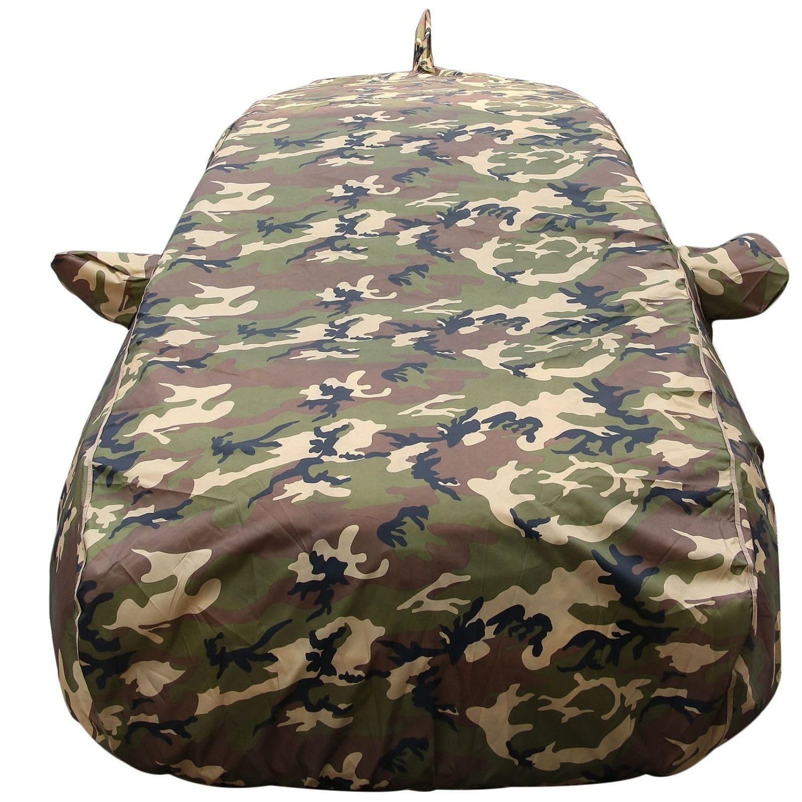 Autofact Waterproof Car Body Cover Compatible with Maruti Swift (2018 to 2024), with Mirror and Antenna Pockets,4×4 American Matty, Long Lasting Durable Material, Camouflage Army Look