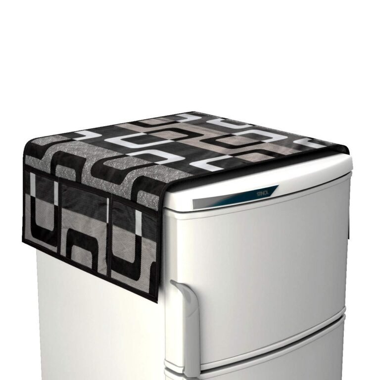 Fridge Cover For Top (21 X 39 Inches) (Black Box)