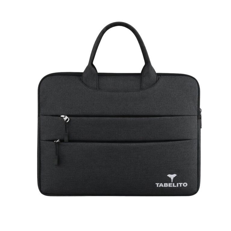 Tabelito Laptop Sleeve 13-14 inch Waterproof Shockproof with Handle Men and Women Case Cover Pouch Apple/Dell/Lenovo/Asus/Hp/Samsung/Mi/MacBook/Ultrabook/Thinkpad/Ideapad/Surfacepro (Black)
