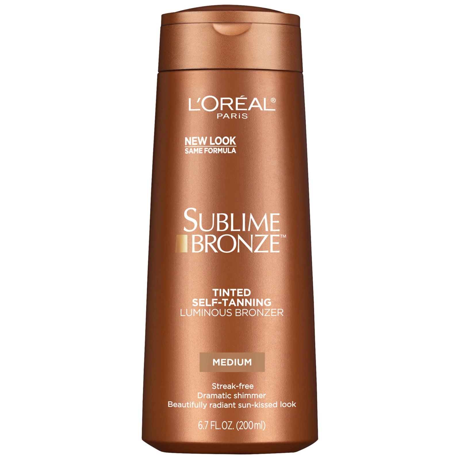 L’Oreal Paris Sublime Bronze Luminous Bronzer Self-Tanning Lotion, 6.7 oz.