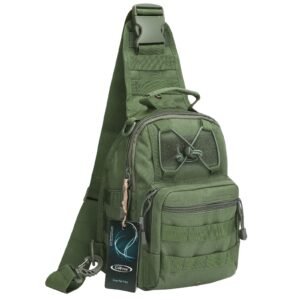 G4Free Outdoor Tactical Bag Backpack, Military Sport Bag Pack Sling Shoulder Backpack