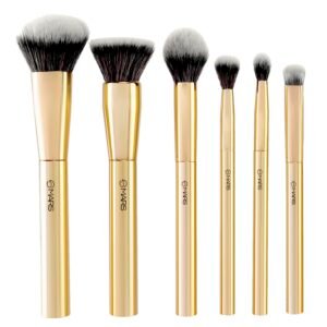 MARS Artist’s Arsenal Makeup Brush Set for Professional Makeup | Eyeshadow Blending Brushes (3pcs) | Foundation, Blush, Powder and Foundation Brush (1pcs each)
