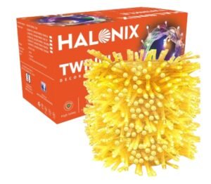 Halonix Twinkle 32 Feet Yellow 46 LED Decorative Light | Diwali Lights for Decoration for Home | Fairy Light | Festival Light | Curtain Light for Decoration | String Light for Diwali | Pack of 1