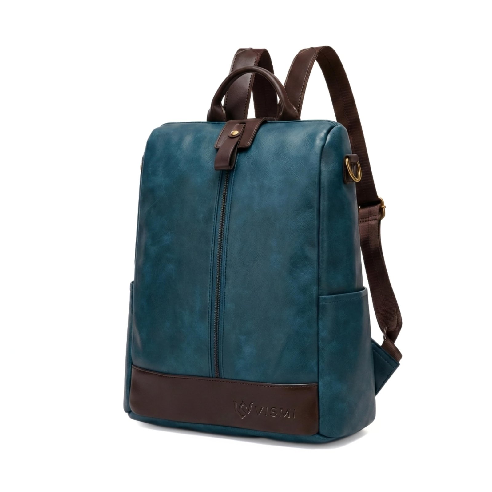 VISMIINTREND College Bag for Girls | Vegan Leather | 10L Lightweight