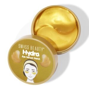 Swiss Beauty Hydra Anti Wrinkle Eye Serum Patch| Treats Dark Circles, Fine Lines And Wrinkles | Enriched With Collagen And Aloe Vera Extract | Shade – 02 Gold, 60 Pcs