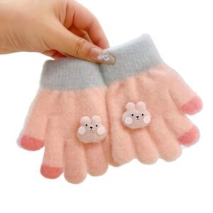 Tomorrow Baby Hand Gloves – Warm and Comfortable Knitted Gloves for 0-3 Years Old, Windproof and Flexible, Gift for Christmas and Birthday, Available in 5 Colors