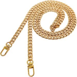 47″ Gold Purse Chain Strap Replacement for Crossbody Bag Shoulder Bag