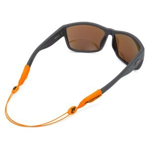 Pilotfish Adjustable Eyeglass Strap without Tail: Sunglasses, Eyeglasses, Eyeglasses (14 Inch, Blaze Orange)