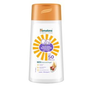 Himalaya Gentle Baby Sunscreen Lotion SPF 50 PA++++ | No White Cast | 50ml