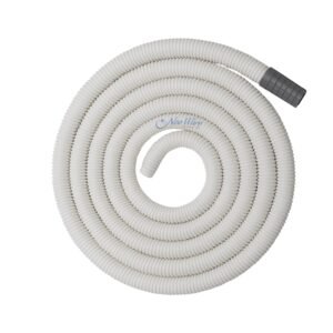NEW WARE® 5 Meter PVC Semi Automatic Washing Machine Inlet Pipe | Water Fill Hose Extension for Twin Tub Washing Machine | Flexible Heavy Duty Anti-Kink Leak Proof Water Supply Hose | White Pack of 1