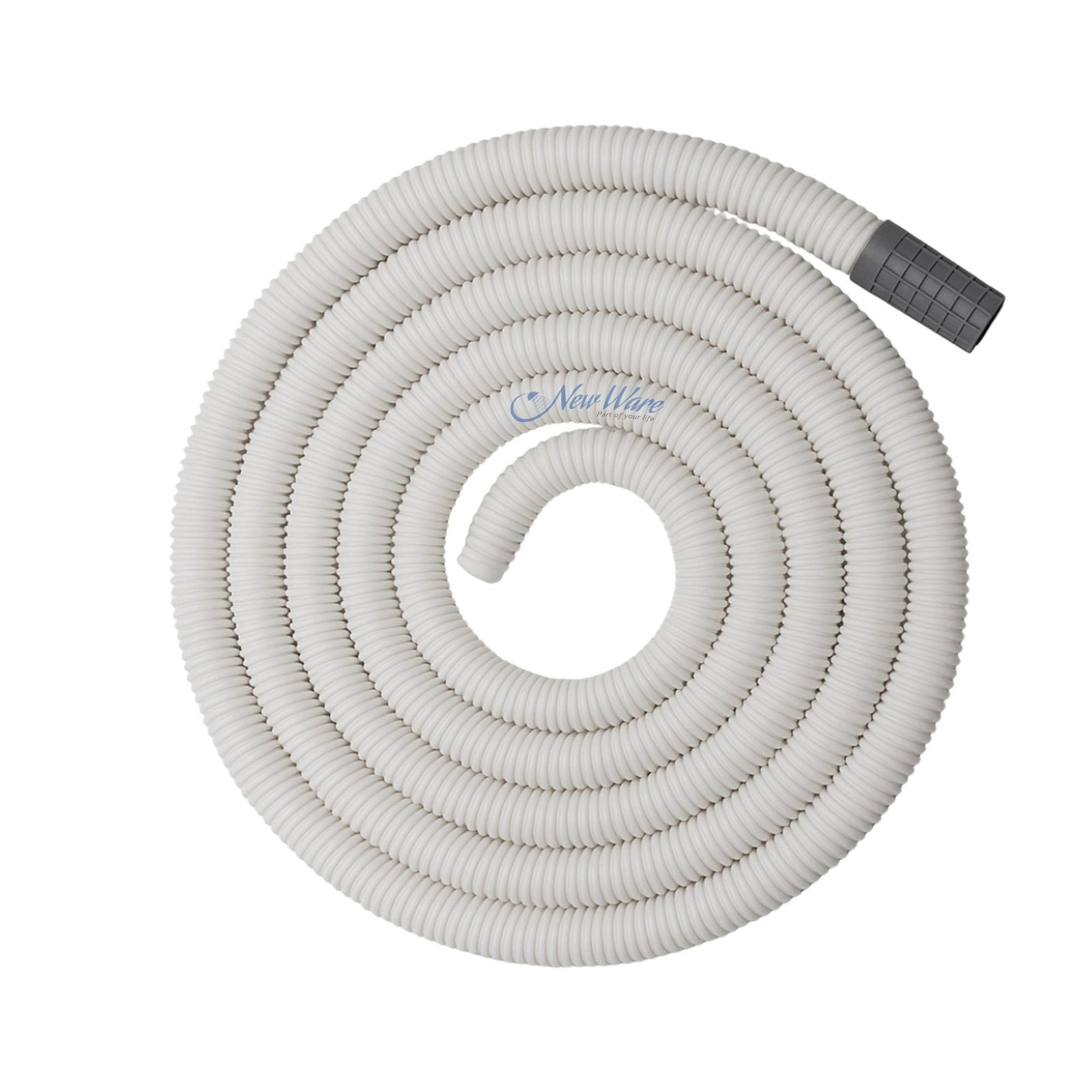 New Ware® 5 Meter Multipurpose Hose Pipe | Drain Pipe | Extenstion Pipe for AC Outlet Drain Water – Pack of 1 (White)