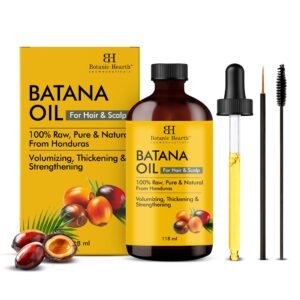 Botanic Hearth Raw Batana Oil for Hair Growth | 100% Pure & Unrefined | For Thicker, Stronger Hair – 118 ml