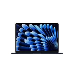 Apple 2026 MacBook Air 13″ Laptop with M5 chip: AI and Apple Intelligence, 34.46 cm (13.6″) Liquid Retina Display, 16GB Unified Memory, 512GB SSD Storage, 12MP Center Stage Camera, Touch ID; Midnight