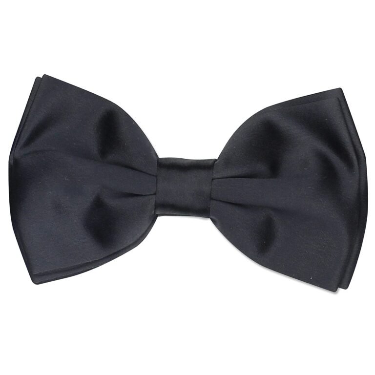 Peluche Premium Black Bow tie for Men