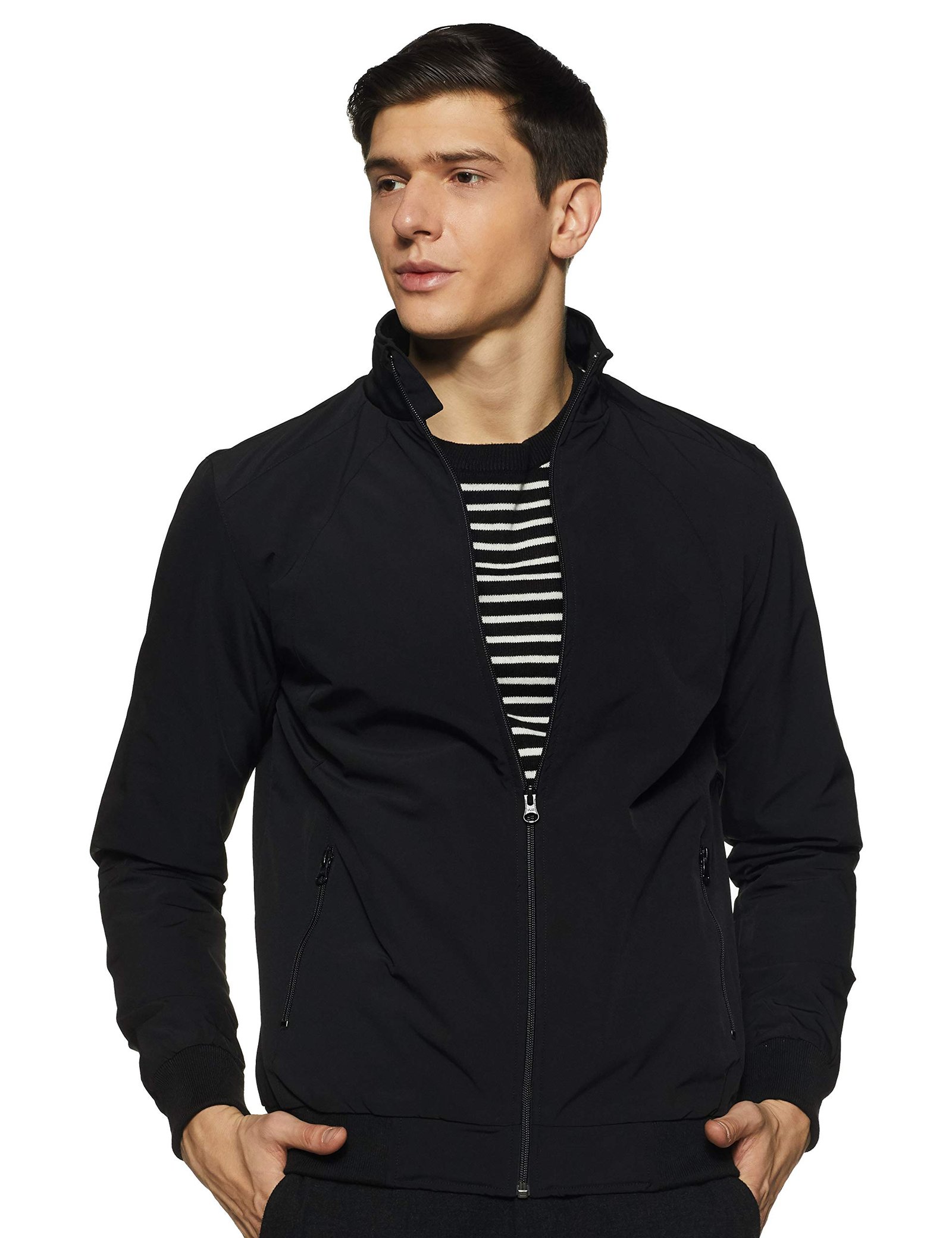 Amazon Brand – Symbol Men Light Weight Casual Lined Jacket