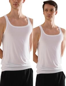 DAMENSCH Neo-Cotton, Anti-Bacterial, Square Neck, Shape Retaining Vest, 100% Cotton Banyan for Men, Buttery Soft Inner Baniyan