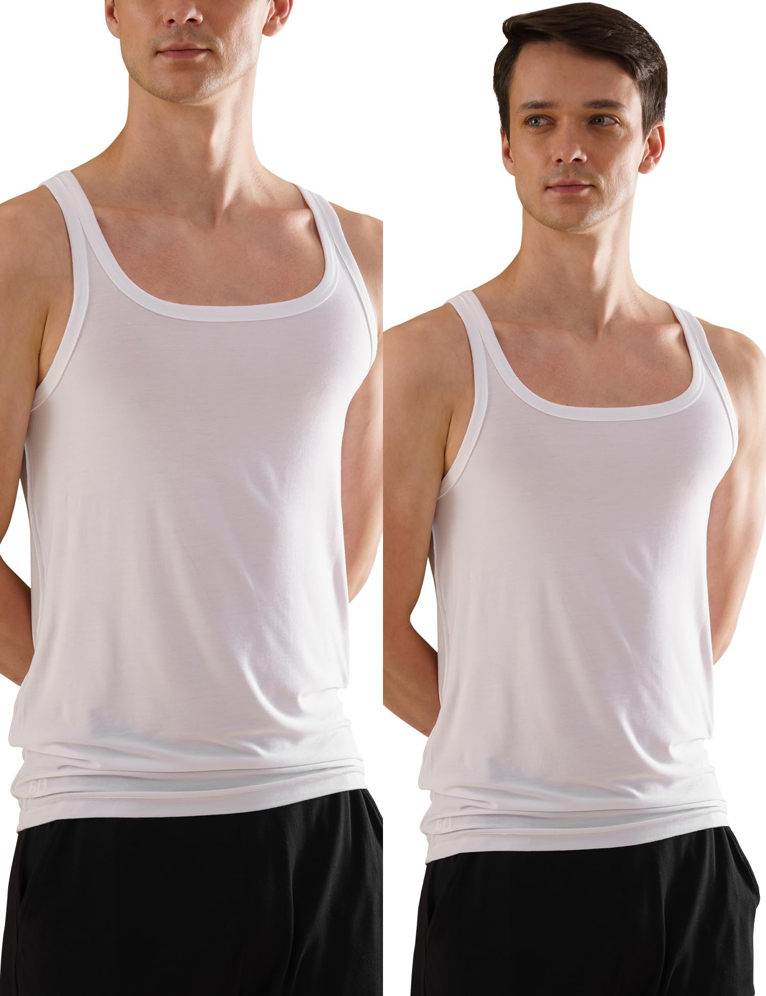 DAMENSCH Neo-Cotton, Anti-Bacterial, Square Neck, Shape Retaining Vest, 100% Cotton Banyan for Men, Buttery Soft Inner Baniyan