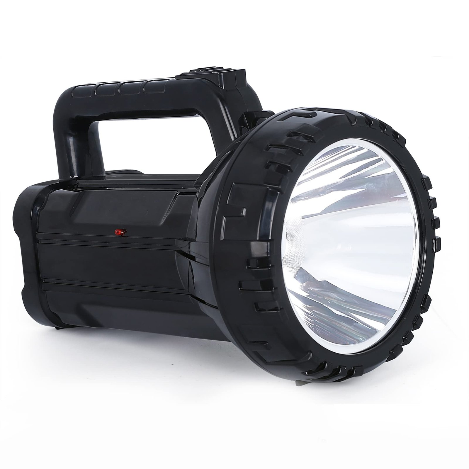 Care 4 LED High Power Searchlight Rechargeable Long-Range Spot Light Torch for Camping Travaling Tracking | Flood Light Torch High Brightness Outdoor & Emergency Flashlight