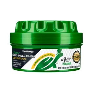 Turtle Wax Super Hard Shell Finish Paste Wax | Premium Carnauba Car Wax Polish for Deep Gloss Shine, Paint Protection & UV Protection