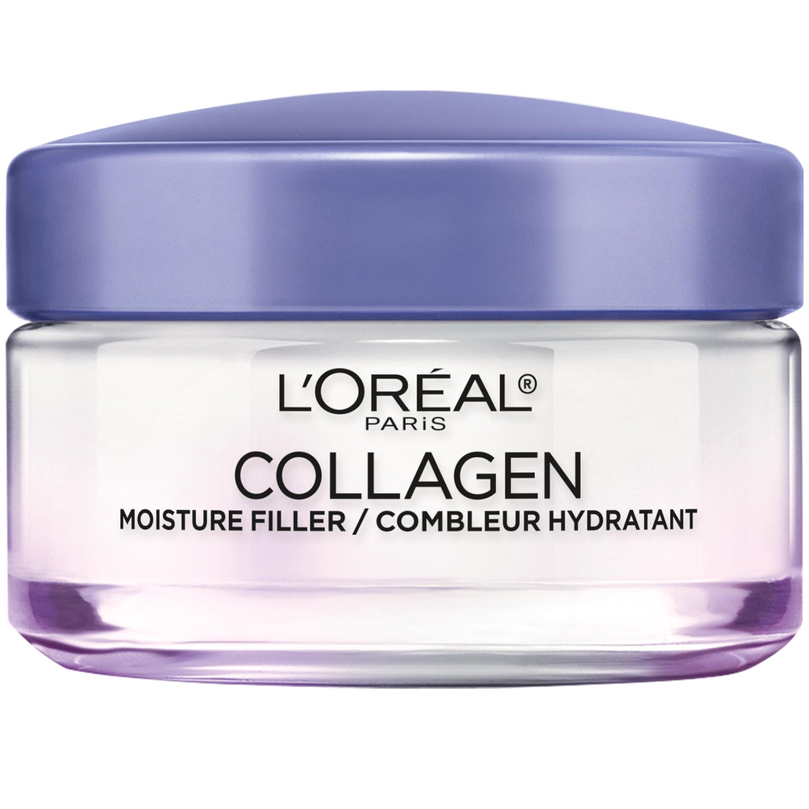 L’OREAL PARIS Collagen Face Moisturizer, Skin Care, Day And Night Cream, Anti-Aging Face Cream To Smooth Wrinkles, Non-Greasy 1. 7 Oz.