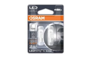 Osram LED T10 2825DW-02B Parking Lamp (12V, 1W) for All Models – Cool White