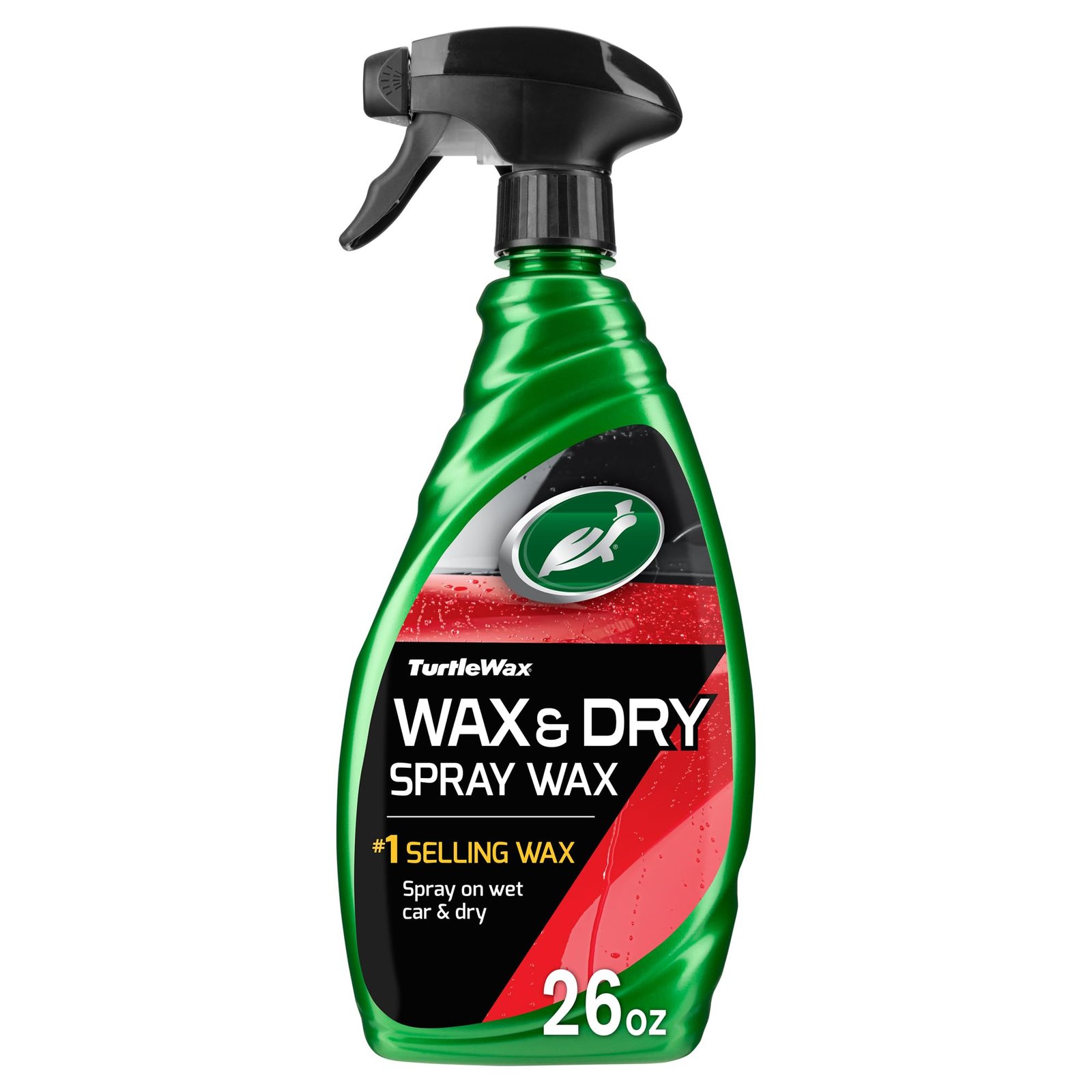 Turtle Wax 1 Step Wax & Dry – 769 ml – Achieve Premium Shine with Ease – Spray, Dry, and Shine Your Car in Minutes – Carnauba Wax and Protective Polymers for Maximum Protection.