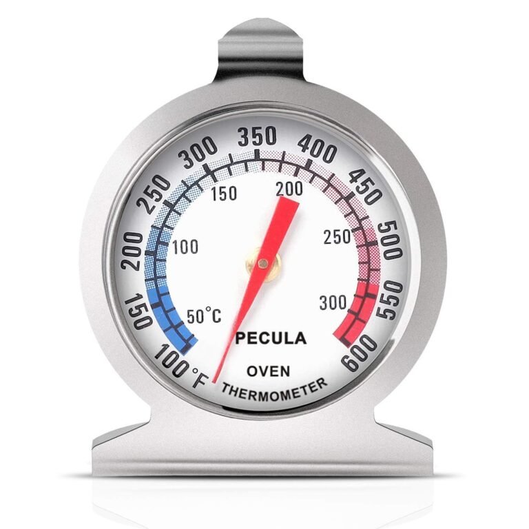 Oven Thermometer 50-300°C/100-600°F, Instant Read Stainless Steel for Oven Grill Fry Chef Smoker BBQ Baking Kitchen Cooking