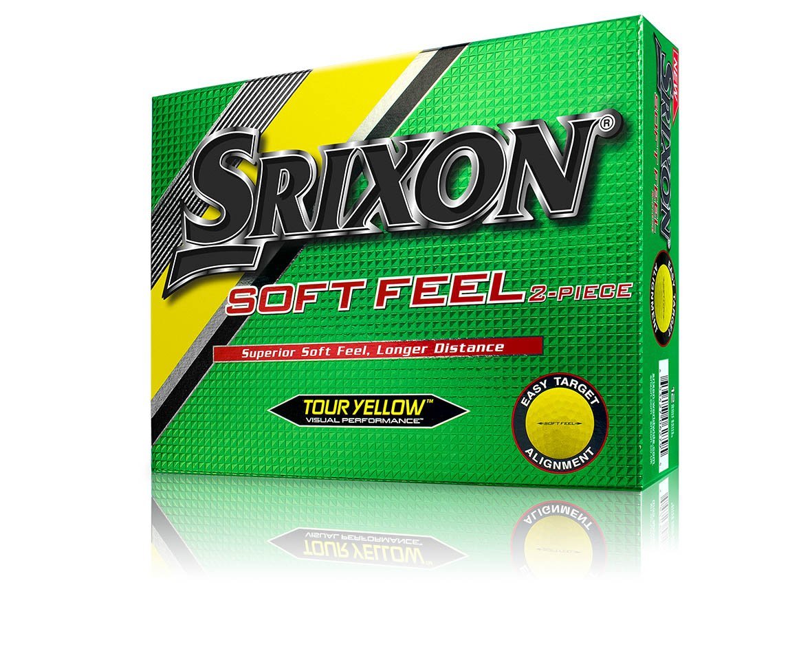 Srixon Soft Feel Men’s Golf Balls, Prior Generation (One Dozen)