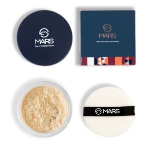 MARS Trend Setting Matte Loose Powder For All Skin Types | Lightweight & Long Lasting | Ultra Fine Setting Powder For All Skin Types For Face Makeup (8.0 Gm) 02-Banana, Yellow
