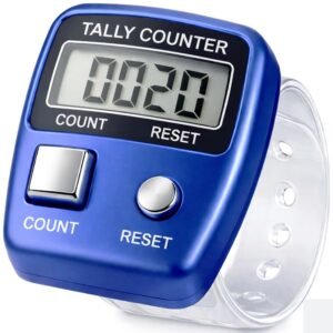 ASTROGHAR Digital Electronic Mini Finger Ring Head Hand Tally Japa Counter