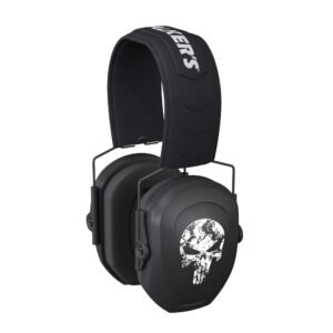 Walker’s Razor Slim Passive Earmuffs Ultra Low Profile 27dB NRR Light Weight