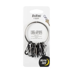 Nite Ize BRG-M1-R3 BigRing S-Biner & Ring, Stainless Steel